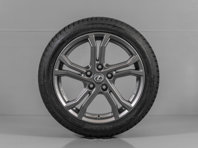 LEXUS IS 7,5x17 5x114,3 ET48 225/45/17 TPMS NOVÁ ZIMNÍ ALU SADA