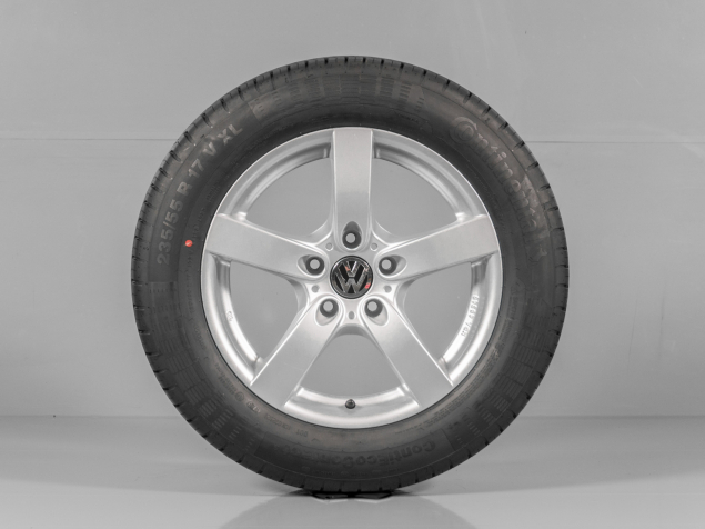 VW TRANSPORTER T5, T6 ALU R17 LETNÍ 235/55 R17 5x120
