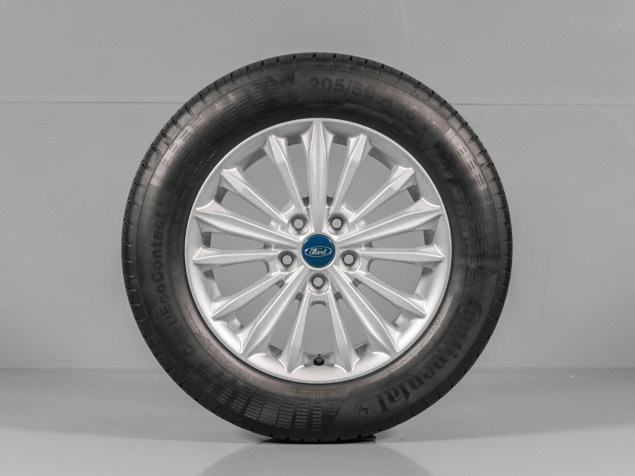 FORD FOCUS, CONNECT, JX7C-1007-B1A, R16 5x108, SNÍMAČE TLAKU, ORIGINÁLNÍ LETNÍ SADA