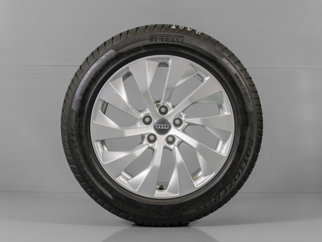 AUDI A7, 4K8601025A, 225/55 R18 5x112, ORIGINÁLNÍ DEMO ZIMNÍ ALU SADA