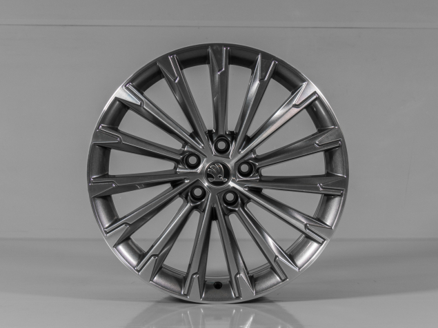 ŠKODA OCTAVIA SCOUT 7,5x19 5x112 ET48 5e3601025Q, 5E3071499K HA7 ORIGINÁLNÍ DEMO ALU KOLA
