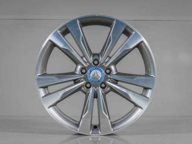 MERCEDES-BENZ BICOLOR 8,5x19 5x112 ET36 A2224011302 ORIGINÁLNÍ ALU KOLA