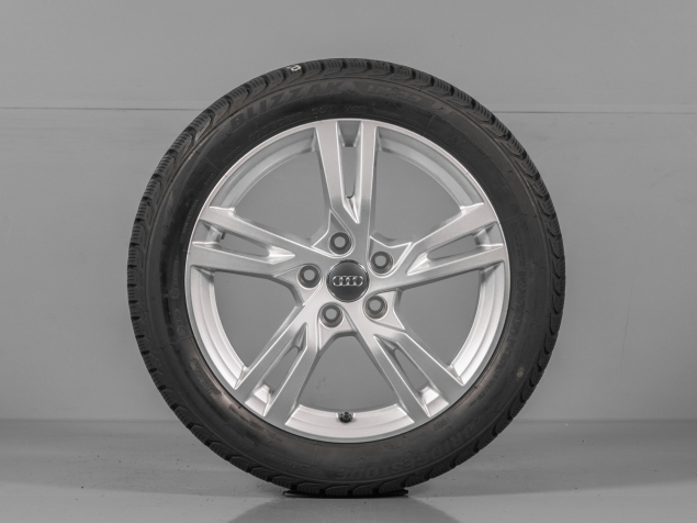 AUDI A3, S3 8V, 8V0601025DK, 205/50 R17 5x112, ORIGIÁLNÍ ZIMNÍ ALU SADA