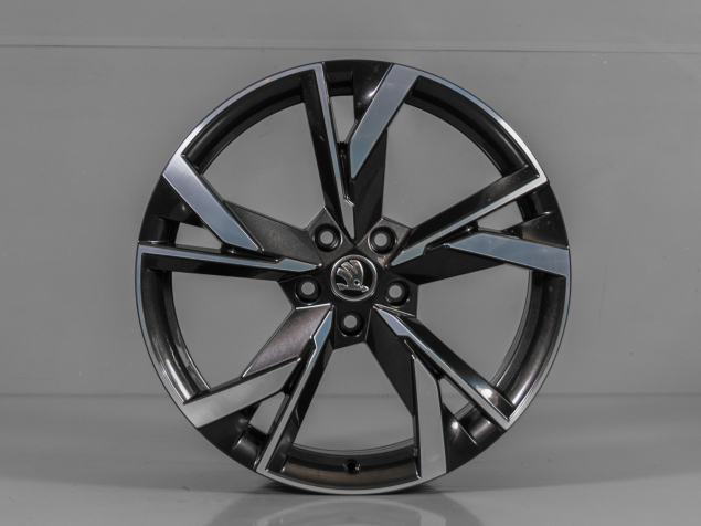 ŠKODA OCTAVIA IV 7,5x19 5x112 ET48 5E3601025, 5E3071499E FL8 NOVÁ ORIGINÁLNÍ ALU KOLA