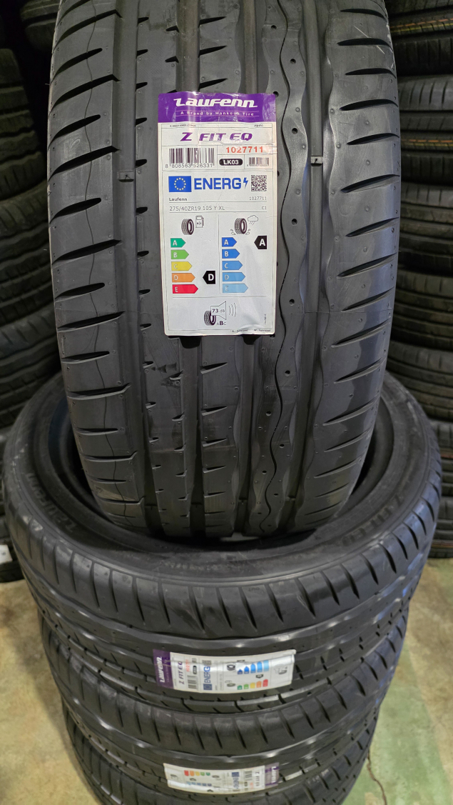 NOVÉ LETNÍ PNEUMATIKY LAUFENN (HANKOOK) 275/40 R19 EAN: 8808563526331