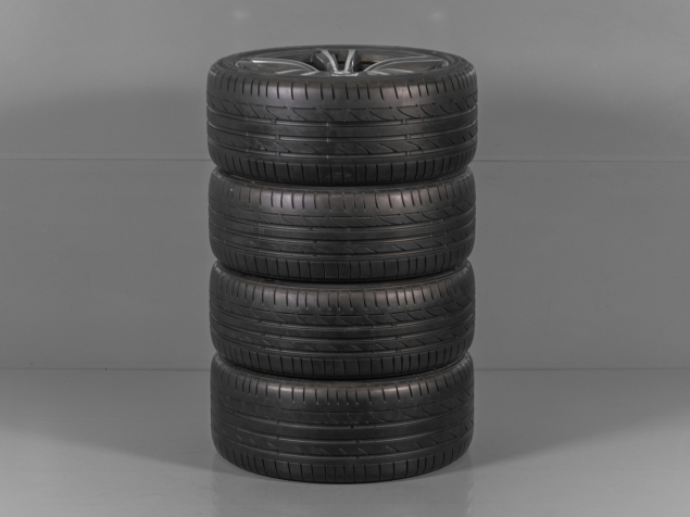 BMW SERIES 3 225/40 + 255/35 R19 5x120 ET36 + ET47 ORIGINÁLNÍ LETNÍ DVOUROZMĚRNÁ ALU SADA