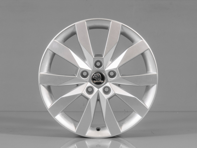 ŠKODA OCTAVIA 6,0x17 5x112 ET48 5E0601025N NOVÁ ORIGINÁLNÍ ALU KOLA