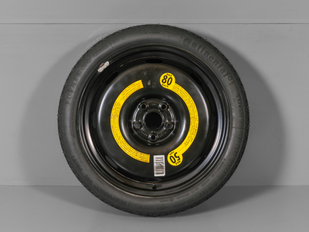 DOJEZDOVÉ KOLO, 1K0601025B, ROZTEČ 5x112, 125/70 R18, VW, ŠKODA, AUDI