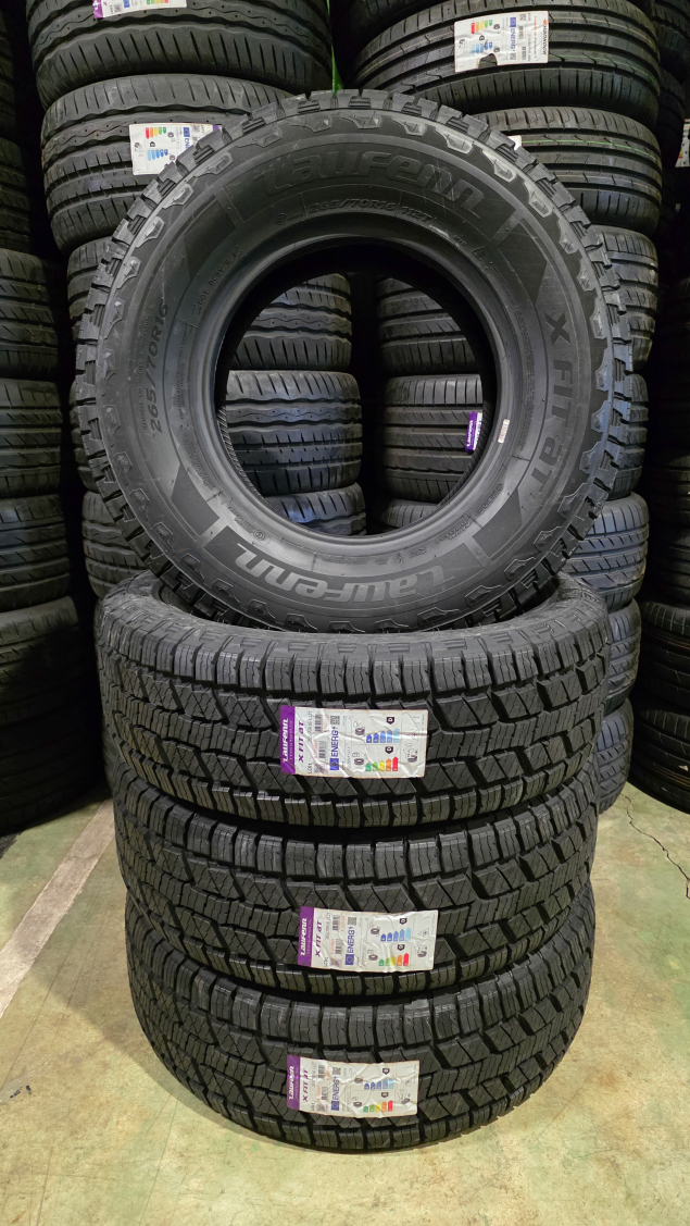NOVÉ CELOROČNÍ PNEUMATIKY LAUFENN (HANKOOK) OFFROAD 265/70 R16 EAN: 8808563366883