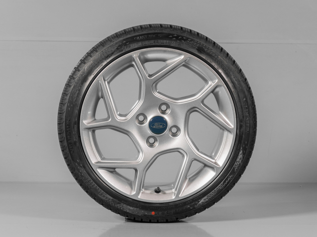 FORD FIESTA MK7, K1BJ-A1A, 205/45 R17, 5x108, ORIGINÁLNÍ CELOROČNÍ ALU SADA