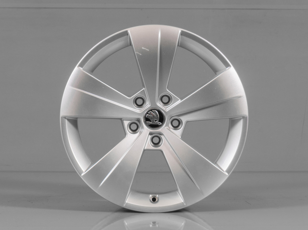 ŠKODA SUPERB III, 3V0601025A, 3V0071497 8Z8, R17, 5x112, ORIGINÁLNÍ ALU KOLA TRITON