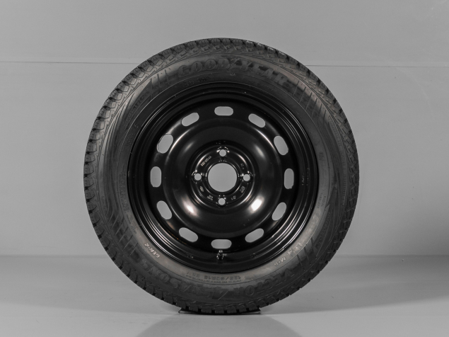 FORD FIESTA MK5, MK6 H1BC-1015-AA, 195/60 R15, 4X108, TPMS, ORIGINÁLNÍ OCELOVÁ CELOROČNÍ SADA