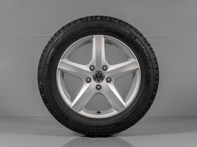 VW TRANSPORTER T5, T6, MULTIVAN, 7H0071497B, R17C 5x120, ORIGINÁLNÍ ZIMNÍ SADA