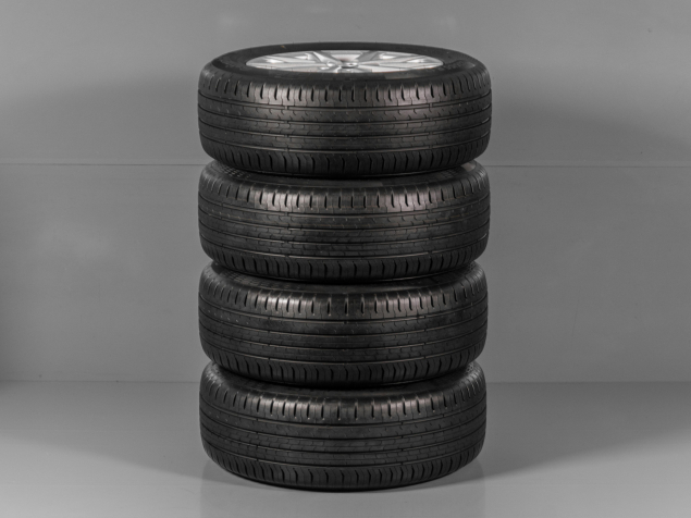 FORD GALAXY, S-MAX, EM2C-1007-C1A, 235/55 R17 5x108, TPMS, ORIGINÁLNÍ LETNÍ ALU SADA