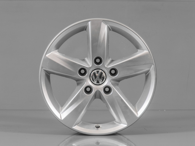 VW TOUAREG 7,5x17 5x130 ET50 7P6601025 NO SNÍMAČE TLAKU, ORIGINÁLNÍ ALU KOLA