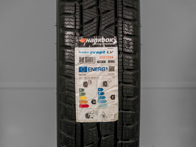 165/70 R14C 89/87R NOVÉ ZIMNÍ PNEUMATIKY HANKOOK