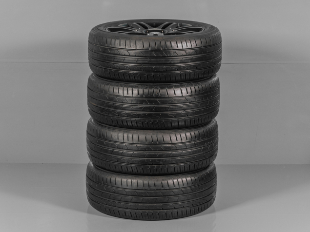 ŠKODA KAROQ, 3T0601025E, 215/50 R18, ROZTEČ 5x112, ORIGINÁLNÍ LETNÍ ALU SADA