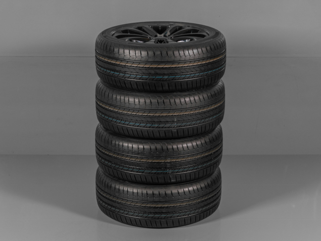 FORD C-MAX, AM5J-1007-FB, 205/50 R17 5x108, SNÍMAČE TLAKU, ORIGINÁLNÍ LETNÍ ALU SADA