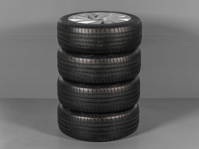 ŠKODA OCTAVIA IV PERSEUS, 5E0601025H/AB, 5E3071498G 8Z8, 225/45 R18, ORIGINÁLNÍ LETNÍ ALU SADA