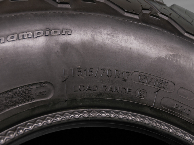 BFGOODRICH ALL TERRAIN 315/70 R17 M+S 3528701461045 CELOROČNÍ PNEUMATIKY