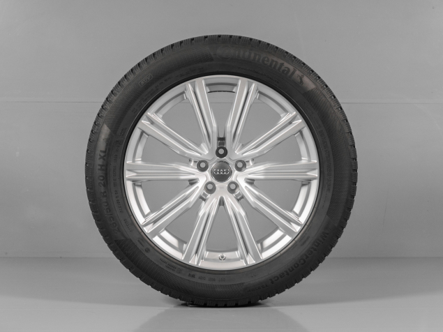 AUDI Q8, SQ8, 4M8601025T, 265/50 R20 5x112, ORIGINÁLNÍ ZIMNÍ ALU SADA, TPMS