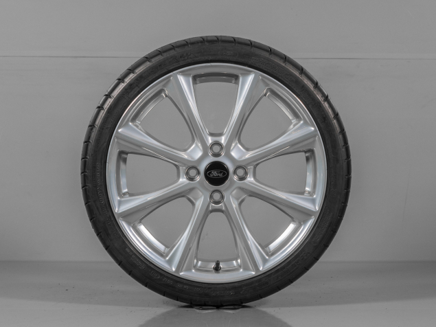 FORD FIESTA MK8, H1BC-1007-E1A, 205/40 R18 4x108, TPMS, ORIGINÁLNÍ LETNÍ ALU SADA