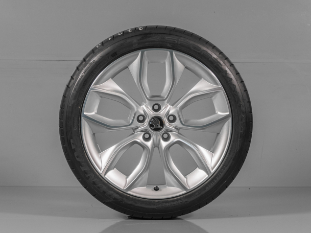 ŠKODA KAROQ 4x4, 57A601025G, 57A071499A 8Z8, 225/45 R19 5x112, ORIGINÁLNÍ LETNÍ ALU SADA CRATER