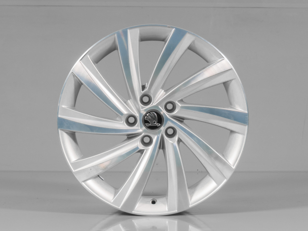 ŠKODA OCTAVIA IV, 5E3601025H, 5E3071498G 8Z8, R18, 5x112, ORIGINÁLNÍ ALU KOLA