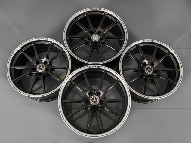MERCEDES C63 AMG, A2054017500, A2054017400, R19 5x112, ORIGINÁLNÍ DVOUROZMĚRNÁ ALU KOLA