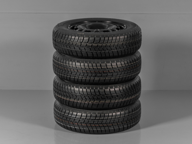 ŠKODA FABIA, 6Q0601027AC, 165/70 R14 5x100, NOVÁ ZIMNÍ  OCELOVÁ SADA