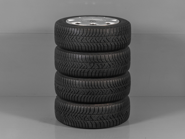 VW PASSAT, EOS ZIMNÍ SADA OCELOVÝCH KOL 205/55 R16, ROZTEČ 5x112