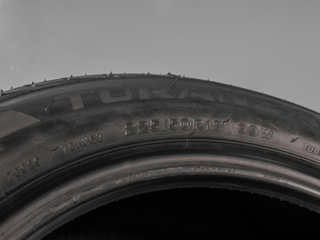 BRIDGESTONE TURANZA T001 225/50 R18 99W 3286340876414 LETNÍ PNEUMATIKY POUŽITÉ