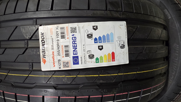 NOVÉ LETNÍ PNEUMATIKY HANKOOK 255/40 R19, EAN: 8808563473840