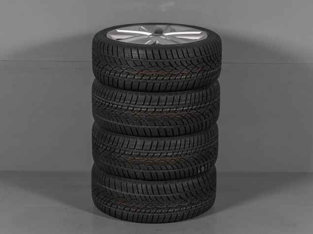 ŠKODA FABIA, RAPID, 6V0 601 025C, 6V0071497 8Z8, 215/40 R17 5x100, ORIGINÁLNÍ ZIMNÍ ALU SADA