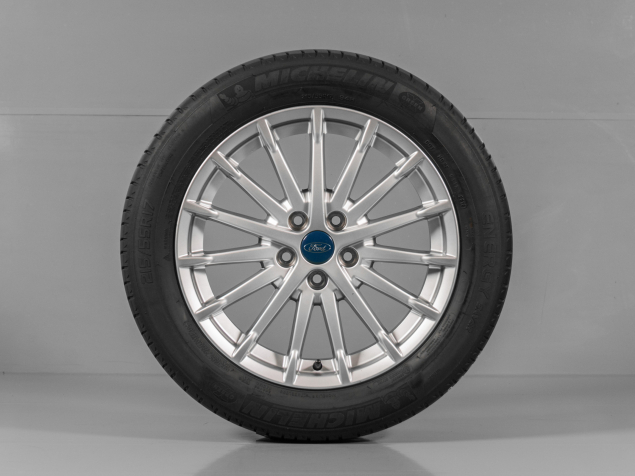 FORD FOCUS ELETRIK, CM5C-1007-R1B/DXB, 215/55 R17 5x108, ORIGINÁLNÍ LETNÍ ALU SADA