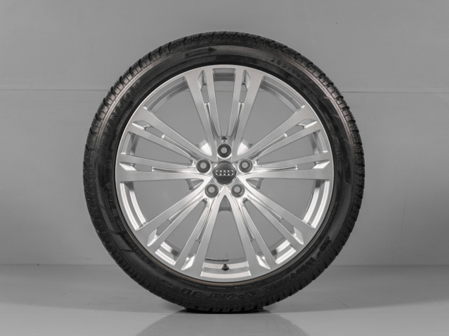 AUDI A8, S8 4N, 4N0601025Q, SADA R20, 5x112, ORIGINÁLNÍ ZIMNÍ ALU SADA