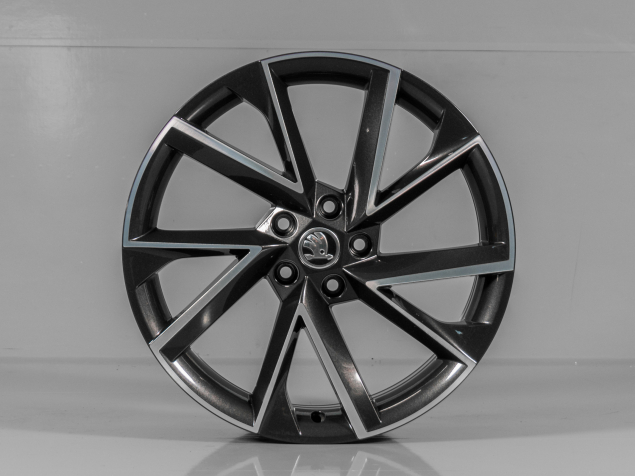 ŠKODA OCTAVIA, KAROQ, 57A601025R, R19, 5x112, ORIGINÁLNÍ ALU KOLA VEGA