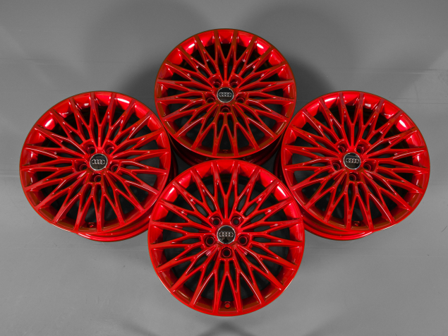 AUDI A3 8,0x18 5x112 ET46 8V0601025AF ORIGINÁLNÍ ALU KOLA REPASOVANÁ