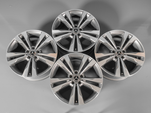 MERCEDES S-CLASS W222 8,5x19 5x112 ET36 TPMS A2224011302 ORIGINÁLNÍ ALU KOLA