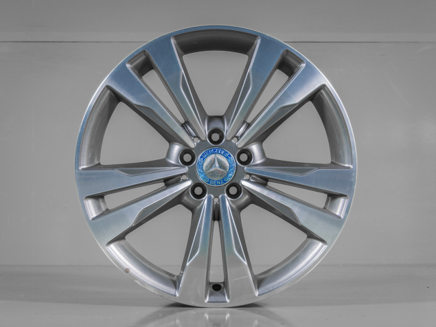 MERCEDES-BENZ BICOLOR 8,5x19 5x112 ET36 A2224011302 ORIGINÁLNÍ ALU KOLA