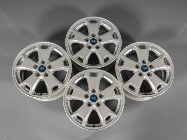 FORD TRANSIT CONNECT 6,5x16 5x108 ET50 DT11-AB ORIGINÁLNÍ ALU SADA, SENZORY