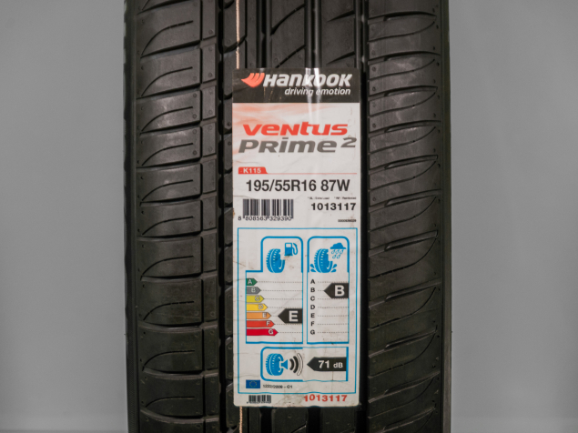 HANKOOK Prime 2 195/55 R16 87W, NOVÉ LETNÍ PNEUMATIKY