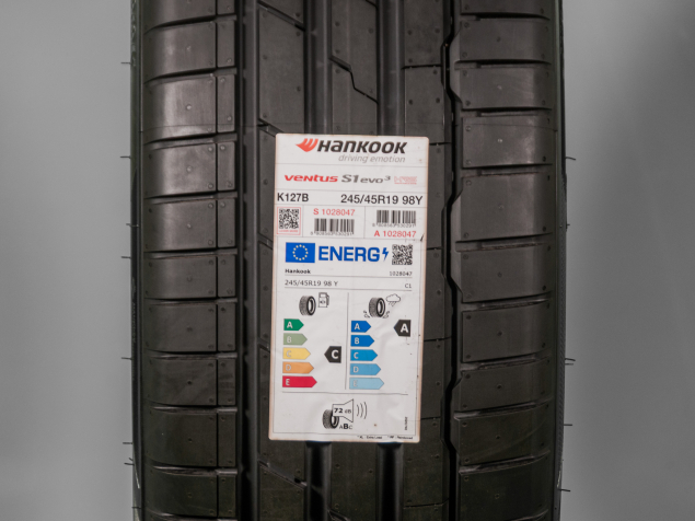 Pneumatiky Hankook K127B Ventus S1 evo3 245/45 R19 Letní