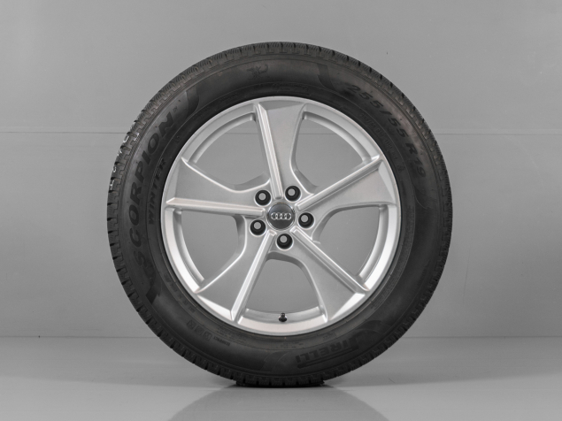 AUDI Q7 4M, 4M0601025L, 255/55 R19, 5x112, NOVÁ ORIGINÁLNÍ ZIMNÍ ALU SADA