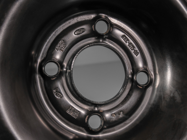 FORD FIESTA, H1BC-1015-AA, 195/60 R15, 4x108, SENZORY, ORIGINÁLNÍ OCELOVÁ CELOROČNÍ SADA