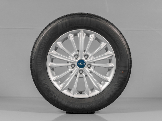FORD FOCUS, CONNECT, JX7C-1007-B1A, R16 5x108, SNÍMAČE TLAKU, ORIGINÁLNÍ LETNÍ SADA