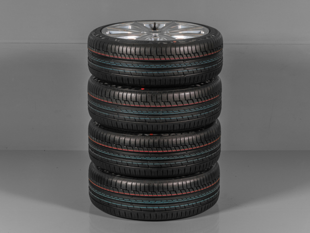 FORD FIESTA MK7, MK8, H1BC-1007-E1A, 205/40 R18 4x108, ČIDLA, ORIGINÁLNÍ LETNÍ ALU SADA