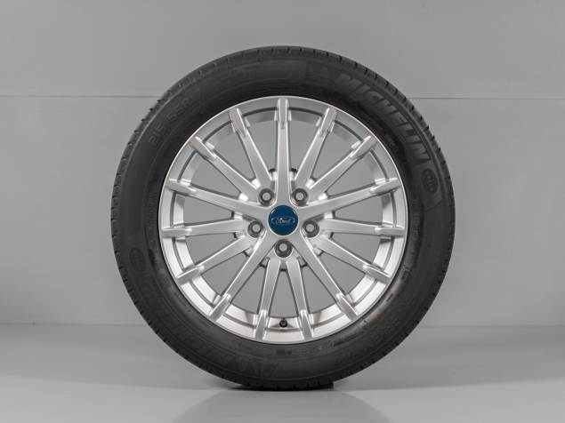 FORD FOCUS ELETRIK, CM5C-1007-R1B/DXB, 215/55 R17 5x108, ORIGINÁLNÍ LETNÍ ALU SADA
