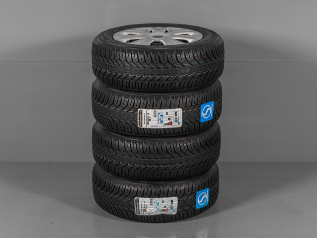 FORD FOCUS, DM5C-AB, 2033153, 2202997, 205/60 R16, TPMS, NOVÁ ORIGINÁLNÍ ZIMNÍ OCELOVÁ SADA