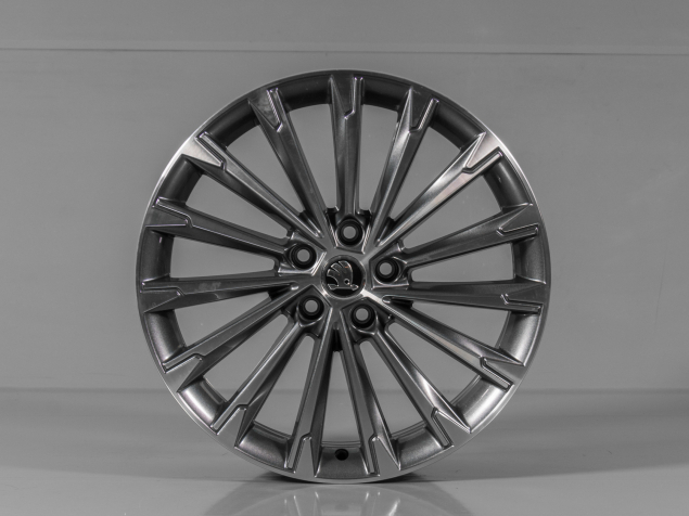 ŠKODA OCTAVIA SCOUT 7,5x19 5x112 ET48 5e3601025Q, 5E3071499K HA7 ORIGINÁLNÍ DEMO ALU KOLA